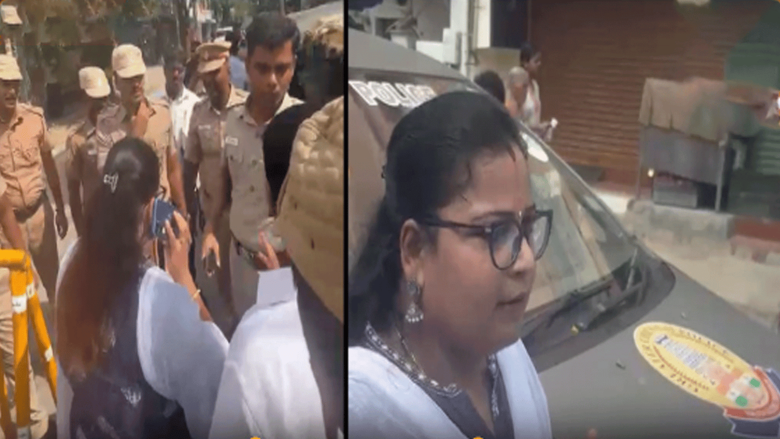 மதுரவாயலில் பரபரப்பு: எனது ஓட்டு போடப்பட்டுவிட்டது! - அதிகாரிகளுடன் பெண் வாக்குவாதம்!