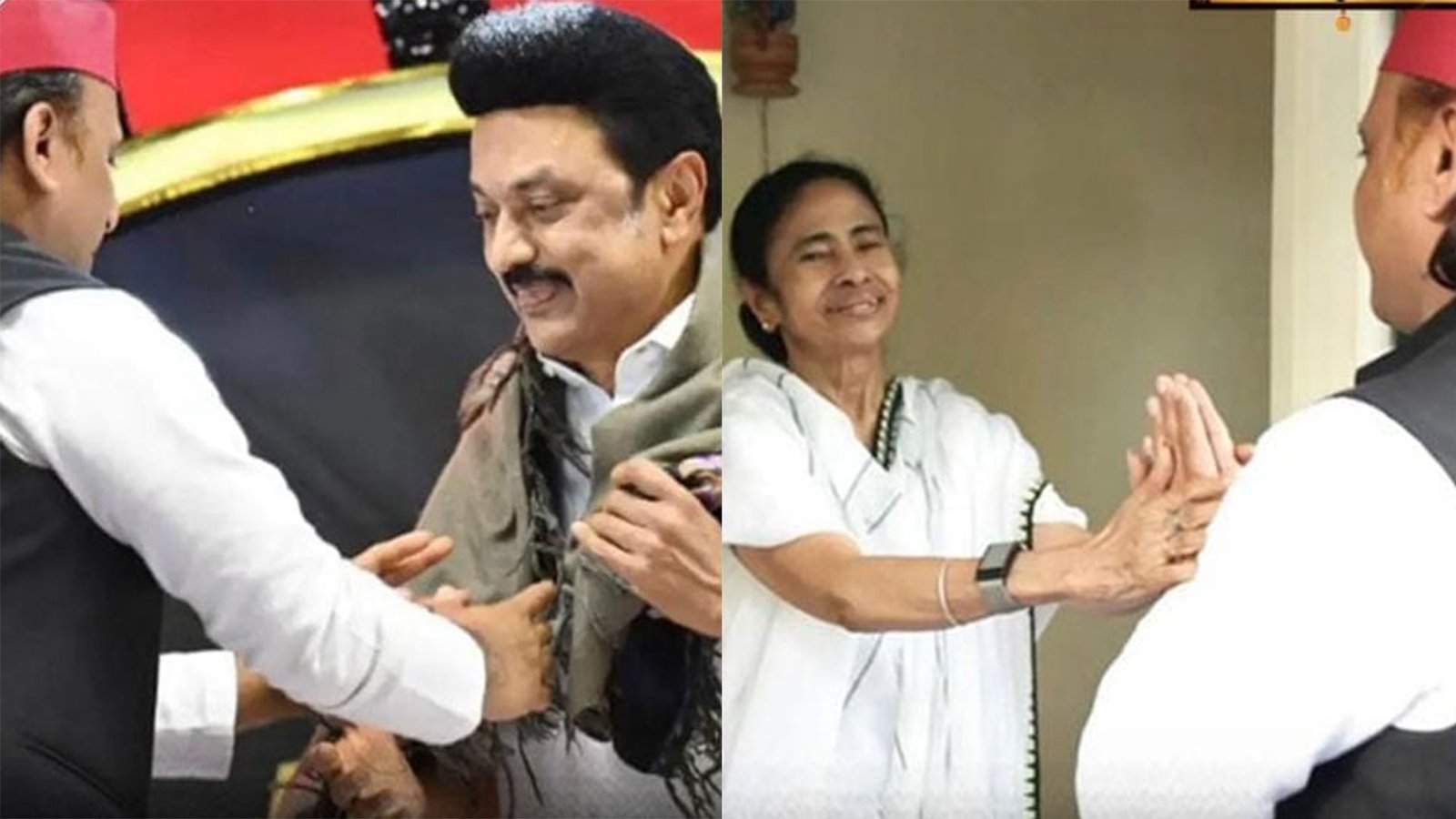 "கஷ்ட காலத்தில் கைகொடுப்பவர்களே உண்மையான நண்பர்கள்": ஸ்டாலின், மம்தாவுடன் இருக்கும் படங்களை பகிர்ந்து அகிலேஷ் யாதவ் காங்கிரஸை மறைமுகமாக சாடல்!