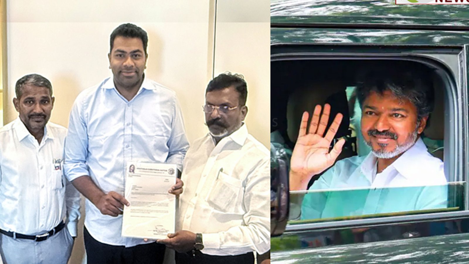 "தமிழக முதல்வராக விஜய் பதவியேற்பார்!" - விசிக மற்றும் கம்யூனிஸ்ட் கட்சிகளுக்கு நன்றி தெரிவித்த ஆதவ் அர்ஜுனா! ஜனநாயகம் காக்கப்படும் என உறுதி!