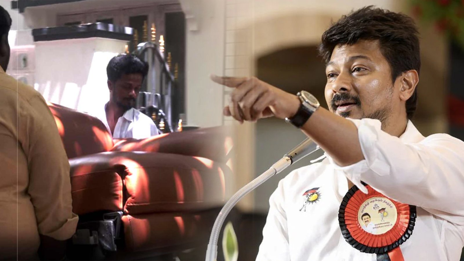 புஷ்பா பட பாணியில் தவெக ஆட்சி; இரண்டாகப் பிளவுபட்ட அதிமுக!" - சட்டப்பேரவையில் உதயநிதி ஸ்டாலின் சரவெடிப் பேச்சு!
