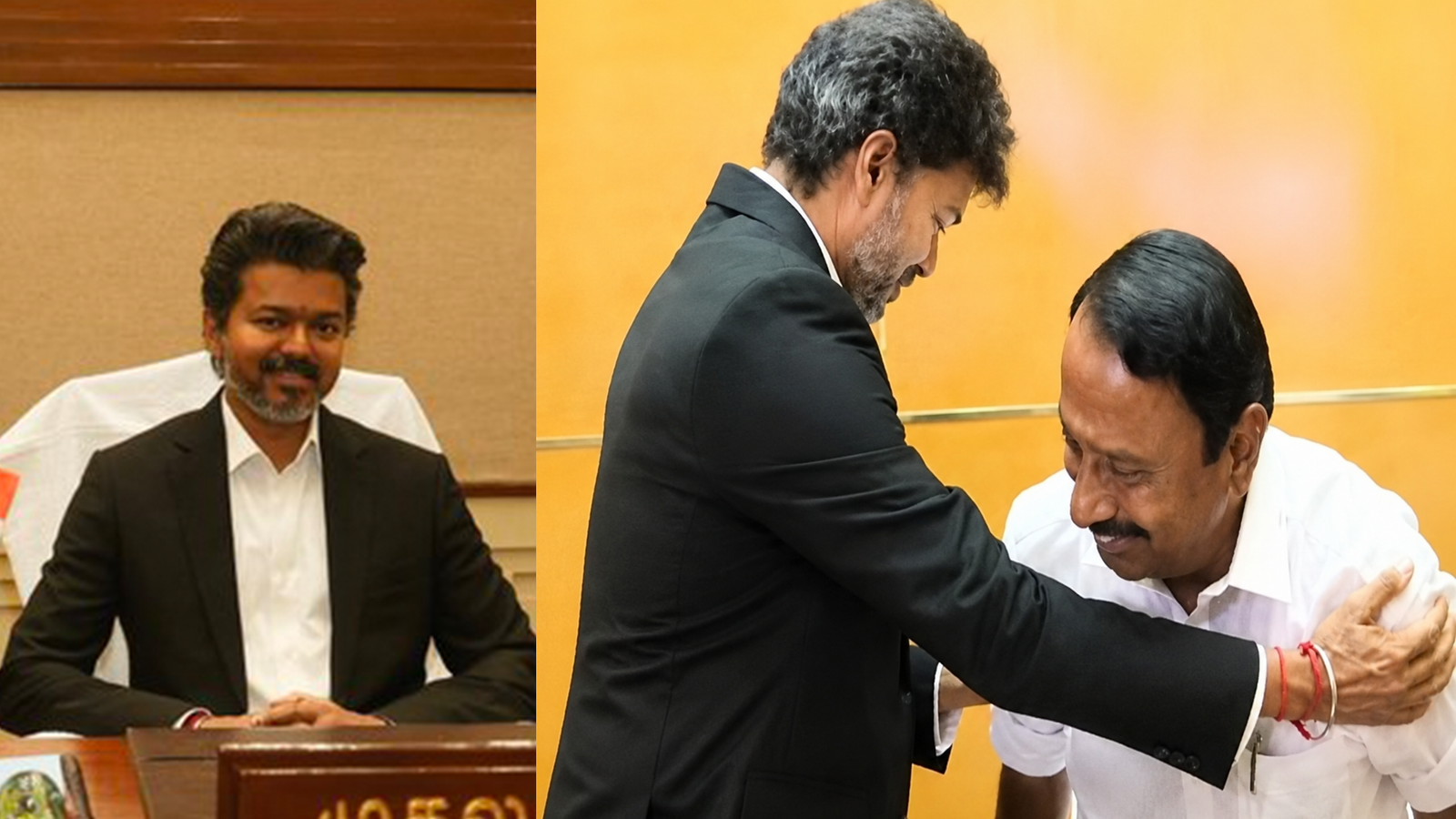 அமைச்சர் செங்கோட்டையன் பொறுப்பேற்பு..! முதலமைச்சர் விஜய் முன்னிலையில் நிதி அமைச்சராகப் பணிகளைத் தொடங்கினார்!