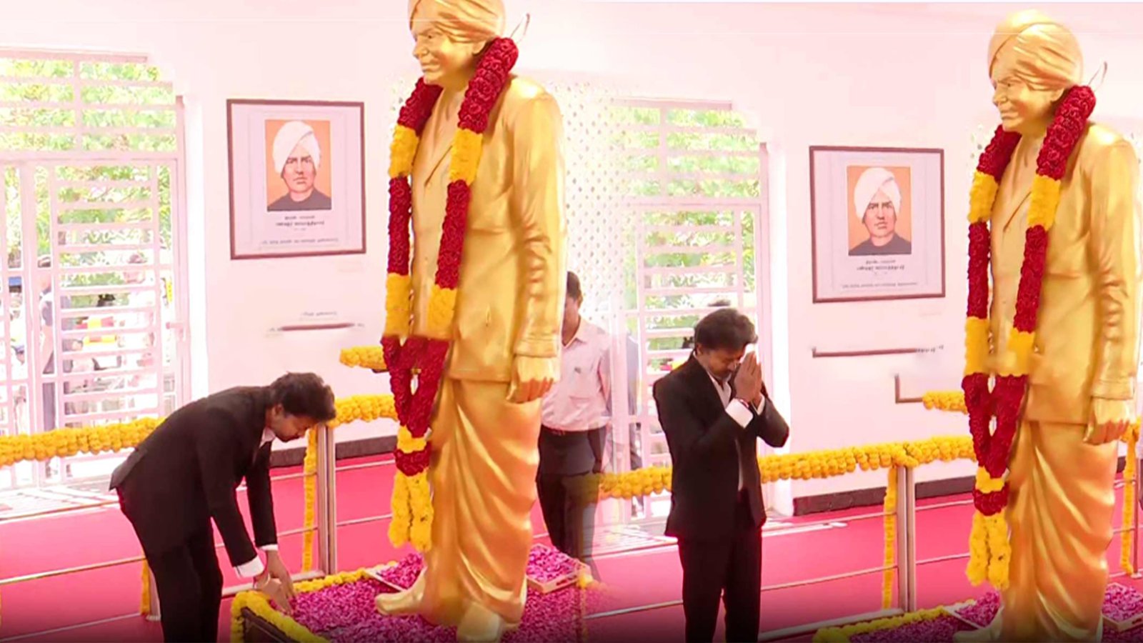 அயோத்தி தாசப் பண்டிதரின் 181-வது பிறந்தநாள்: கிண்டி காந்தி மண்டபத்தில் முதலமைச்சர் விஜய் நேரில் மரியாதை!