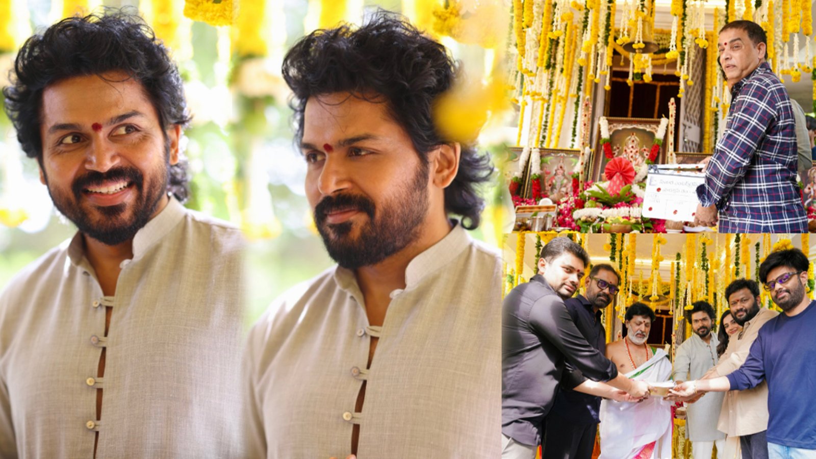 கோலிவுட்டில் புதிய கூட்டணி: 'கார்த்தி 30' திரைப்படத்தின் படப்பிடிப்பு முறைப்படி பூஜையுடன் தொடங்கியது! கதாநாயகியாக மீனாட்சி சௌத்ரி ஒப்பந்தம்!