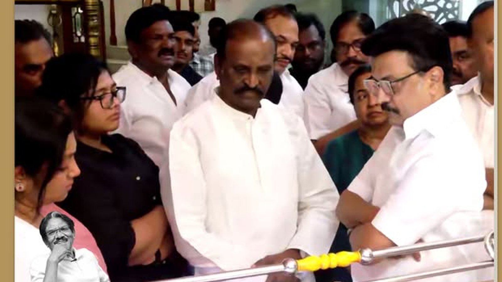 காலமானார் 'இயக்குநர் இமயம்' பாரதிராஜா! நீலாங்கரை இல்லத்தில் நேரில் சென்று அஞ்சலி செலுத்திய மு.க.ஸ்டாலின்!