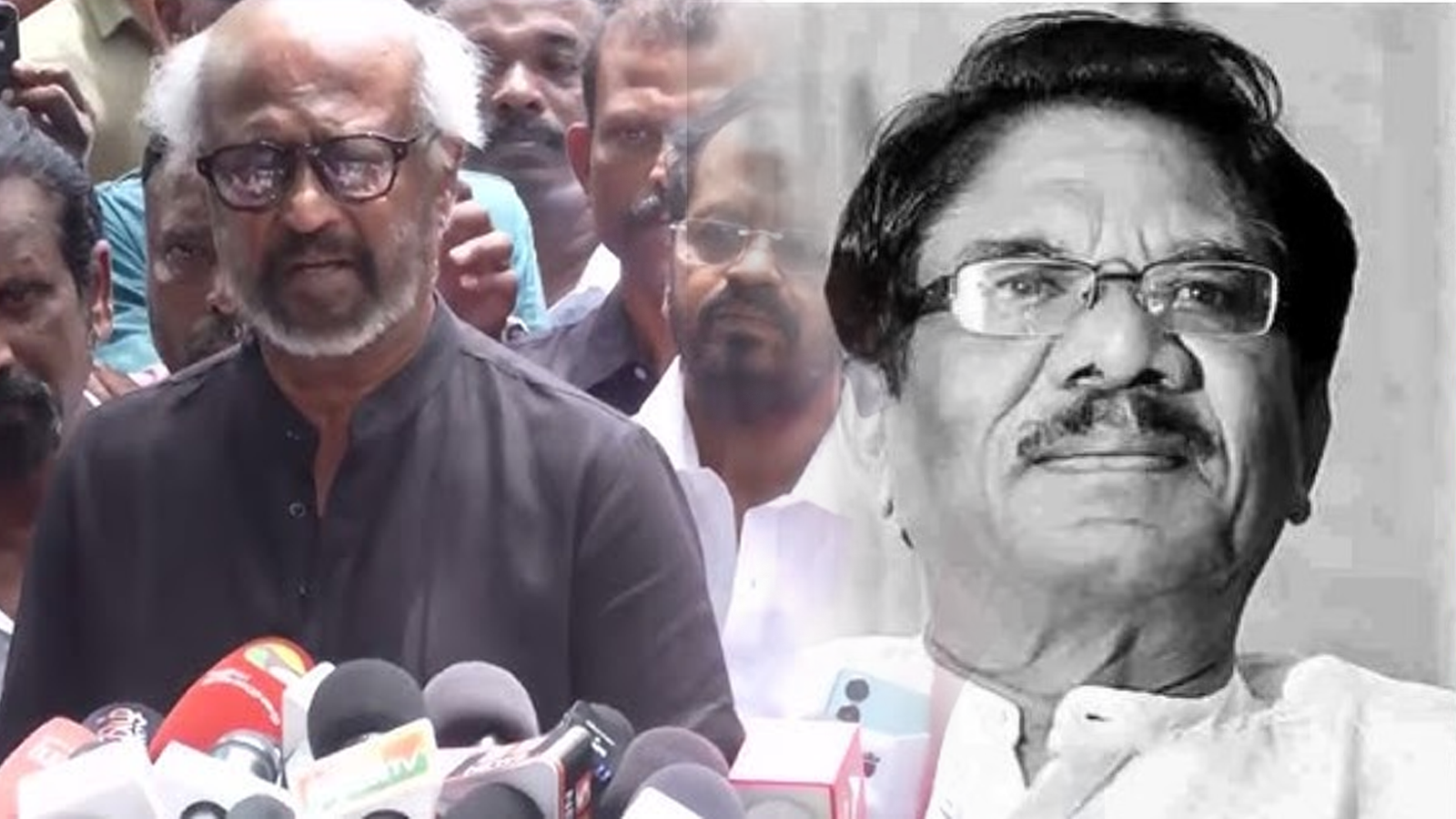 திரையுலக ஜாம்பவான் பாரதிராஜா: ரஜினிகாந்தின் உருக்கமான அஞ்சலி