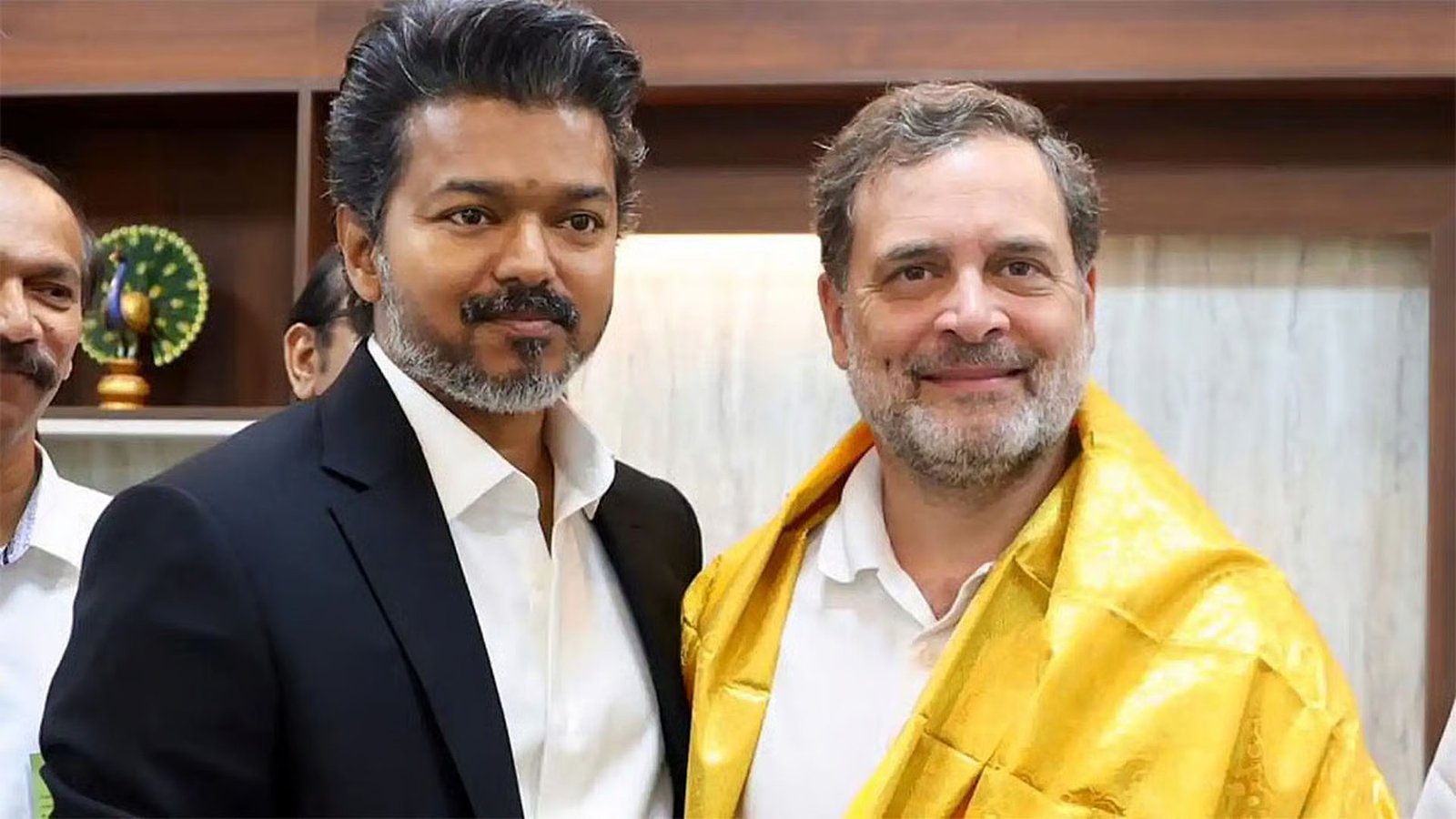 மக்களவை எதிர்க்கட்சித் தலைவர் ராகுல் காந்திக்கு முதலமைச்சர் விஜய் பிறந்தநாள் வாழ்த்து!