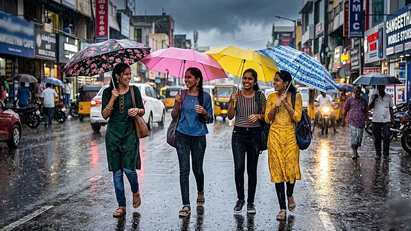 தமிழகத்தின் 7 மாவட்டங்களில் இன்று கனமழைக்கு வாய்ப்பு!