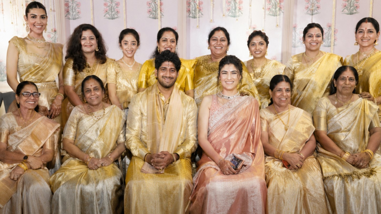 மகள் திருமண நிகழ்ச்சியில், குஷ்பூ பகிர்ந்த குடும்ப புகைப்படம் சமூக வலைதளங்களில் வைரல்!