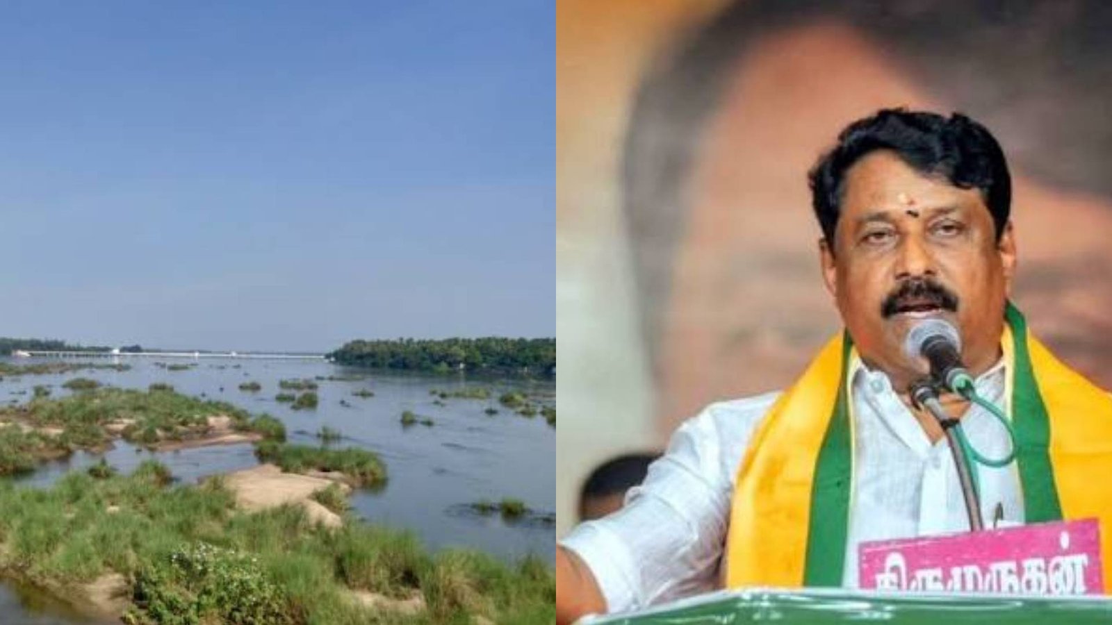 காவிரியில் கலக்கும் கழிவுநீர்! கண்டுகொள்ளாத முதல்-அமைச்சர் - நயினார் நாகேந்திரன் குற்றச்சாட்டு!