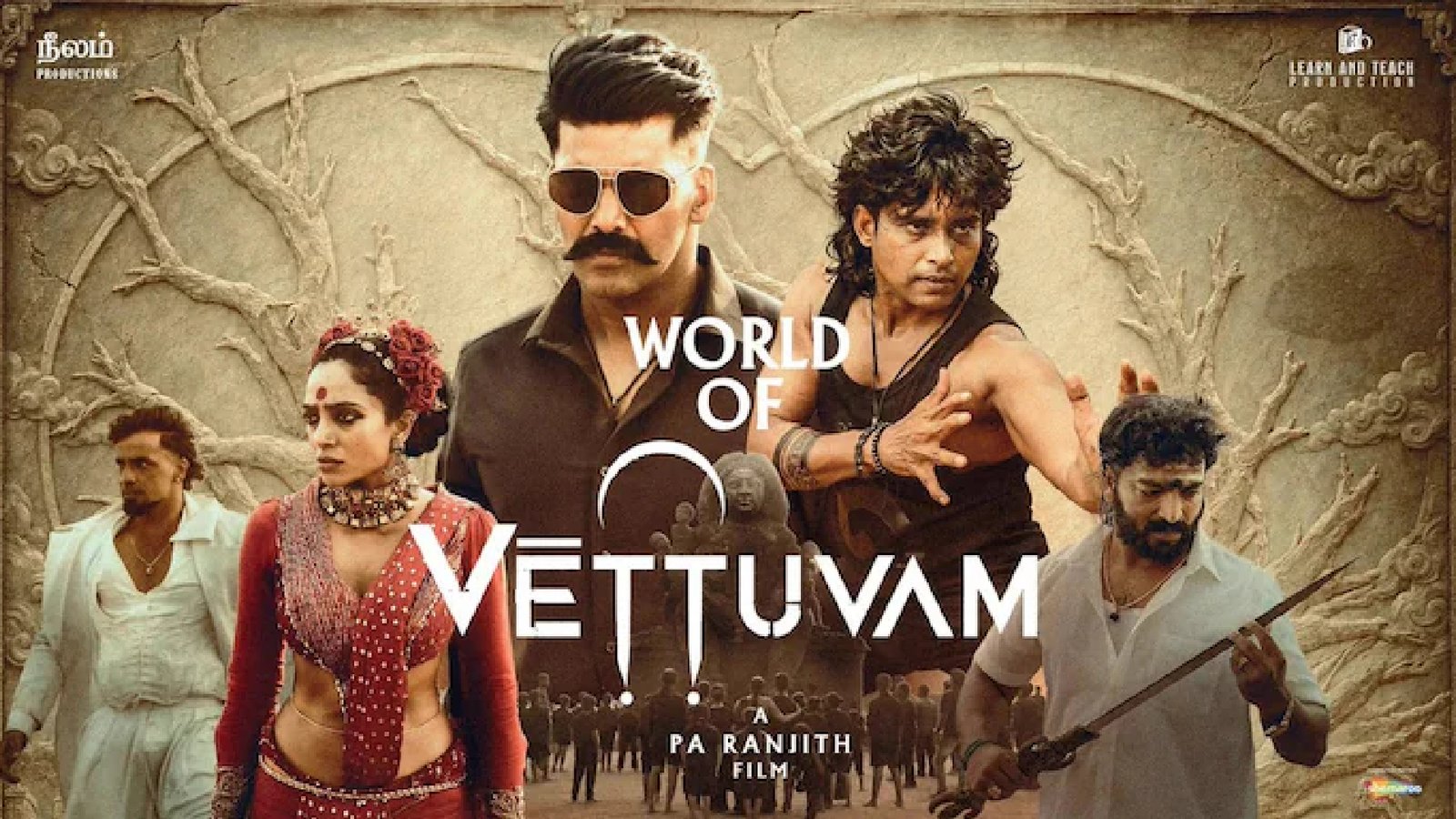 பா. இரஞ்சித்தின் “வேட்டுவம்” திரைப்படத்தின் கதாபாத்திர அறிமுக வீடியோ வெளியீடு