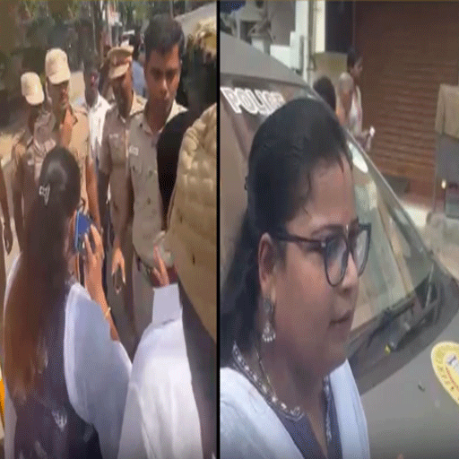 மதுரவாயலில் பரபரப்பு: எனது ஓட்டு போடப்பட்டுவிட்டது! - அதிகாரிகளுடன் பெண் வாக்குவாதம்!