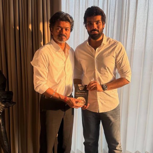 குடும்பத்துடன் சென்று முதலமைச்சர் விஜய்க்கு வாழ்த்து தெரிவித்த நடிகர் சிபி சத்யராஜ்! வைரலாகும் எக்ஸ் பதிவு!