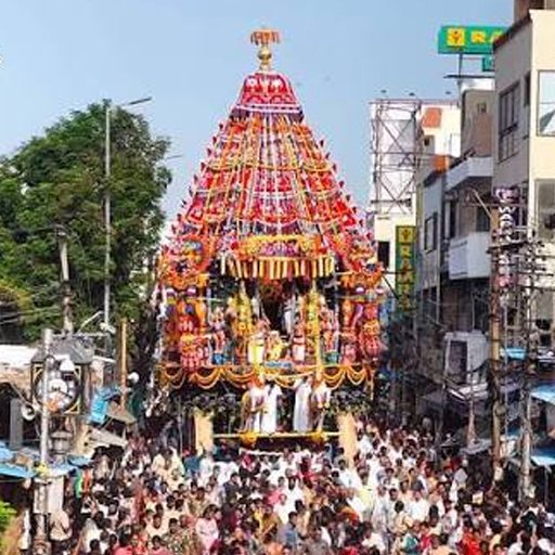 சென்னை திருவல்லிக்கேணி பார்த்தசாரதி பெருமாள் கோவில் தேரோட்டம் - கோலாகலமாகத் தேரை வடம் பிடித்து இழுத்து பக்தர்கள் வழிபாடு!
