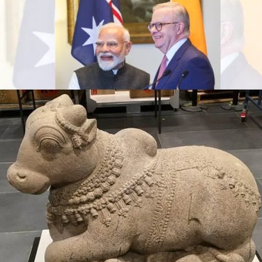 ஆஸ்திரேலியாவில் இருந்த சோழர் கால பொக்கிஷங்கள் இந்தியா திரும்புகின்றன..! மோடி முன்னிலையில் முக்கிய ஒப்பந்தம்!