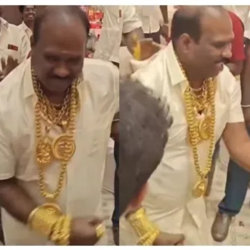 வேலூரில் கிலோ கணக்கில் தங்க நகைகளுடன் வைரலான வேல்முருகன் யார்? சொத்து மதிப்பு மற்றும் அரசியல் பின்னணி!