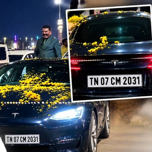 ‘TN 07 CM 2031’ கார் பதிவெண்: திருமாவளவன் வருகையால் இணையத்தில் பேசுபொருள்
